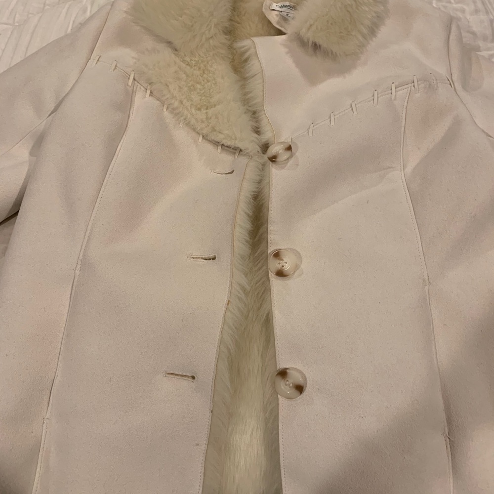 Coldwater Creek faux fur/shearling jacket.